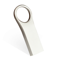 Clé usb en métal de haute qualité avec logo OEM personnalisé, 16 go, 32 go, 64 go, 128 go, 2.0 3.0, porte-clés