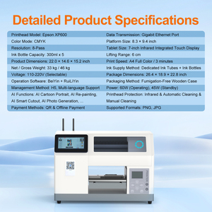 เดสก์ท็อปเครื่องพิมพ์ยูวีแบบไร้สายพิมพ์ภาพสีแบบไร้สายจากเคสโทรศัพท์พิมพ์ดิจิตอลอัจฉริยะลูกกอล์ฟป้าย - Product Image 4