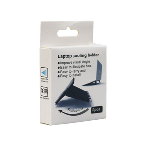 Soporte de refrigeración plegable e invisible para computadora portátil, <span class=keywords><strong>mini</strong></span> soporte portátil para escritorio de oficina en casa - Product Image 6