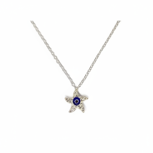 Collar colgante de moda Diseño de mal de ojo para estilo y protección - Product Image 2