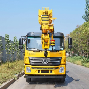 中国品牌5吨8吨10吨16吨汽车起重机26m提升高度伸缩臂汽车起重机待售 - Product Image 4