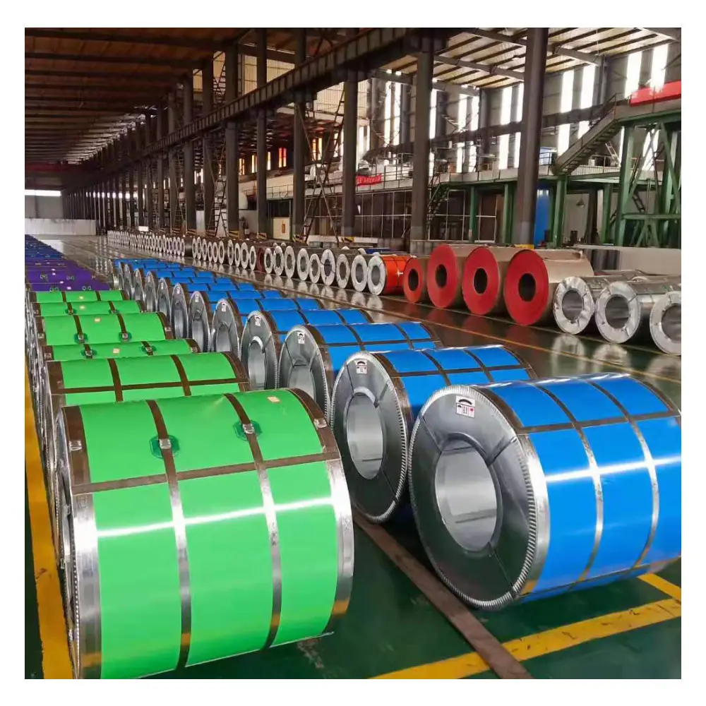 High Quality Coated Flat Steel Products z50 Ppgi Color Prepainted Galvanized Steel Coil PPGI Coil