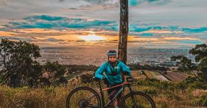 Vélo de montagne tout suspendu en alliage de magnésium et fibre de carbone 29er Enduro VTT 12 vitesses tout-terrain pour hommes - Product Image 5