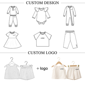 Abbigliamento per Neonati Delicato sulla Pelle, Set di Vestiti Morbidi per Bambini, Pigiami Personalizzati, Set Familiari Direttamente dalla Fabbrica, Outfit Coordinati per Famiglia - Product Image 5