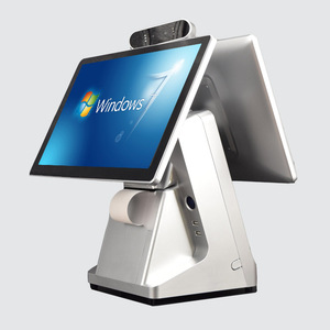 14Inch 15Inch 15.6Inch Điện Dung 10 Điểm Màn Hình Cảm Ứng <span class=keywords><strong>Pos</strong></span> Hệ Thống Với Máy Ảnh Inbuild Máy In Tiền Mặt Đăng Ký - Product Image 1