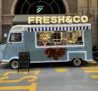 Remorque spécialisée pour café infusé à froid avec système de distribution Nitro, bar à café mobile rafraîchissant pour les foires estivales et les événements en plein air