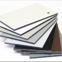Panneau composite en aluminium moderne de couleur personnalisée pour mur extérieur |   Façade en ACP noir durable, résistante aux UV, écologique et imperméable