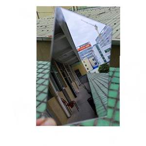 독특한 모양의 맞춤형 2mm 두꺼운 접착 뒷판 아크릴 거울 시트 - Product Image 1