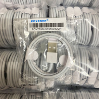 Câble de données USB Foxconn câble de chargeur de téléphone portable pour iPhone13 12 11Pro Max XS X6 7 8plus