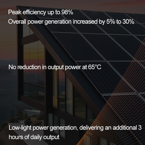 Microinversor de 500W Conectado a la Red con Función Anti-retroceso y Monitoreo a través de Aplicación Móvil para Sistemas Fotovoltaicos de Balcón - Product Image 5