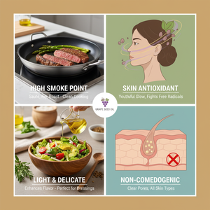 Private Label Wholesale Best Price 100% Pure Grape Seed <b>Oil</b> in Bulk for Health Skin Care Cosmetics Soap Making Excellent - Product Image 5