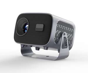 2024年最新スマートプロジェクターA10 HDシネマシアター Android 11.0 2.4GHz/5GHz マルチメディアゲーム ホームLEDポケットプロジェクター - Product Image 1