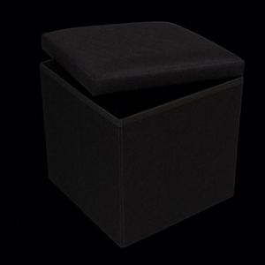 Modern <b>Stool</b> Living Room Furniture <b>Storage</b> Box Fabric Stainless Steel Bamboo Highest Quality Sample Available <b>Stools</b> Counter - Product Image 2