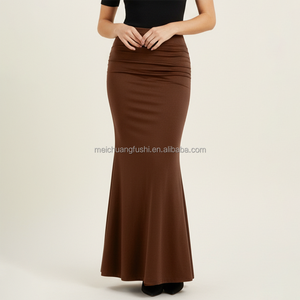 महिलाओं के लिए कस्टम ग्रीष्मकालीन फैशन मैक्सी स्कर्ट - Product Image 1