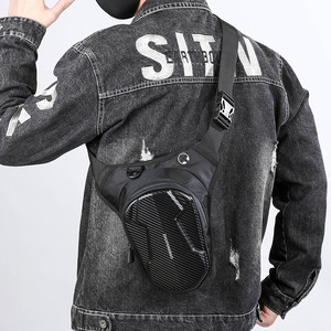 Bolsa de Cintura Masculina Rígida para Motociclistas, Impermeável, Expansível, para Viagem, Equipamento de Perna para Moto, EVA+PU+Poliéster - Product Image 4