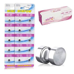 Монета ячейка <span class=keywords><strong>AG0</strong></span> <span class=keywords><strong>Lr521</strong></span> Lr63 L521 379 1,5 В щелочная батарея от Winpow - Product Image 4