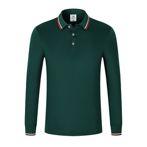 Vendita calda LOGO personalizzato donna abbigliamento da lavoro per bambini maglietta a maniche lunghe con risvolto in seta satinata <span class=keywords><strong>Polo</strong></span> da uomo - Product Image 4