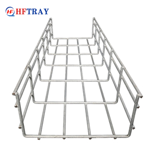 รางเคเบิลโลหะแบบตาข่ายเปิด ทนทานต่อการขัดถู สำหรับห้องคอมพิวเตอร์ - Product Image 2
