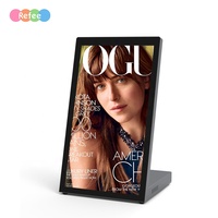 Moniteur à écran tactile portable de 13.3 pouces avec support annonces de table écran d'affichage restaurant affichage numérique affichage lcd