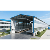 Kit de barndominium préfabriqué personnalisé en structure acier résidentielle avec panneaux isolants pour poulailler et usage agricole JACK STEEL