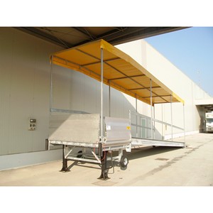 Rampa Móvil de Aluminio para Patio TM PEDANE KING120, Marco de Acero Galvanizado Manual, Capacidad de 8000 kg, Cumple con la Norma EN1398 - Product Image 6