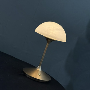 Designer Designed Premium Marble Mushroom Table <b>Lamp</b> <b>Led</b> Touch Control Eye Caring Night <b>Light</b> For Bedroom Bedside - Product Image 1