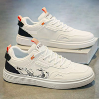 Chaussures décontractées pour hommes à lacets, basses, respirantes, en caoutchouc, confortables, tendance, pour le sport et le quotidien, vente en gros directe d'usine