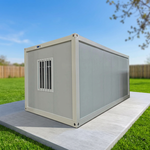 Vivienda Prefabricada Portátil, Villa Modular, Casa Pequeñ<span class=keywords><strong>a</strong></span>, Cabañ<span class=keywords><strong>a</strong></span> de Acero con Cocina <span class=keywords><strong>y</strong></span> Baño, Casas Contenedor en Paquete Plano - Product Image 1