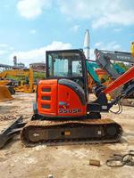 Petite mini-pelle de 5 tonnes la plus populaire et la plus vendue ZX55USR-5A d'occasion Hitachi de marque japonaise en stock de haute qualité à vendre