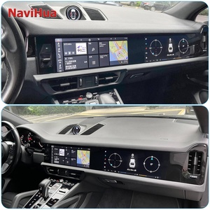 Navihua Car DVD Player Multimedia Co-pilot Entertainment Screen for Porsche Cayenne 2018-2023 Stereo Radio Dual Screen Carplay - Product Image 4