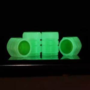 Cubiertas de Válvulas para Autos, Bicicletas y Motocicletas, Neumáticos ABS, Cubiertas de Polvo, Neumáticos Brillantes en la Oscuridad - Product Image 6