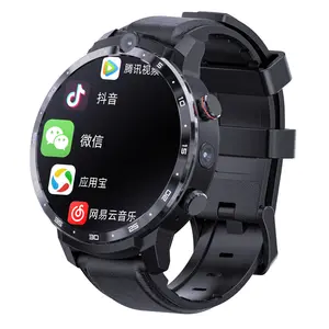 Montre intelligente Offre Spéciale avec carte SIM 4G et appareil photo, Mobile, Double caméra, grand écran circulaire, électronique, Android, montre intelligente Z32