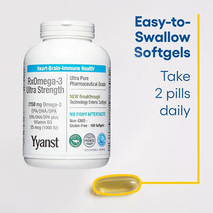 Omega 3 y EPA y DHA y VITAMINA D3 de marca privada de alta calidad. Apoya la salud de las articulaciones y el cerebro. Cápsulas blandas. - Product Image 4