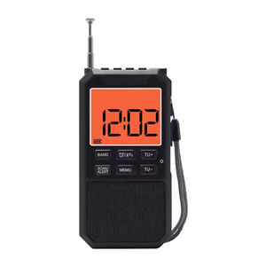 Nuevo Mini Radio de Bolsillo con Pantalla LCD Digital, Transmisión Deportiva, Portátil, Compacto, con Batería de Litio - Product Image 1