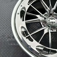 Dövme Çok Kollu Derin İçbükey Alüminyum Alaşımlı Jantlar 19-22 İnç 5x112/5x114.3/5x120 Mercedes Porsche McLaren Uyumlu