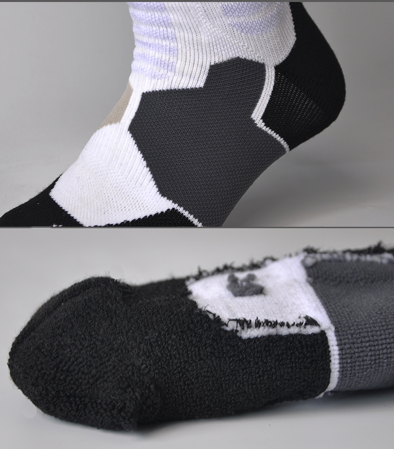 Professional Tight Men Training Basketball Socks Stockings Towel Thick Sweat-absorbent Sports Socks