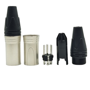 <span class=keywords><strong>Conector</strong></span> <span class=keywords><strong>XLR</strong></span> de 3 Pines Macho y Hembra, Contactos Niquelados, 3 Núcleos, Enchufe Macho y Hembra, Carcasa Metálica para Micrófono - Product Image 5