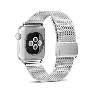 Cinturino Milanese per orologio Apple 49mm <span class=keywords><strong>46mm</strong></span> 42mm 44mm 45mm 41mm cinturino IWatch acciaio inossidabile per ultra - Product Image 3