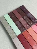 Gamme complète de 13 couleurs de baume à lèvres végétalien de haute qualité, gloss à lèvres liquide avec logo personnalisé, cosmétiques en gros