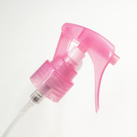 Pulvérisateur à gâchette miniature en plastique coloré 24/410 pour flacon de parfum, pulvérisateur manuel d'eau, pompes pulvérisatrices, capuchons de pulvérisation, personnalisable