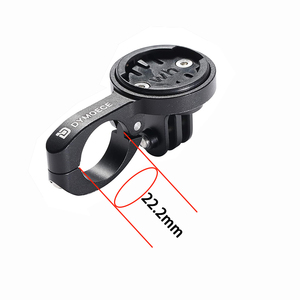 Dymoece TT Mount Support pour ordinateur de guidon de vélo pour Garmin Edge <span class=keywords><strong>Wahoo</strong></span> <span class=keywords><strong>Elemnt</strong></span> Convient aux guidons de 22.2mm - Product Image 3