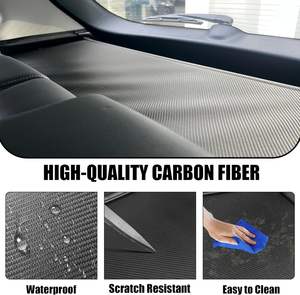 Для Subaru 2025 Crosstrek чехол для груза выдвижной задний багажник защитный экранирующий абажур без зазора черные комплекты из углеродного волокна для интерьера - Product Image 2