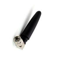 Antenne WiFi sans fil en caoutchouc -1.3dBi omnidirectionnelle pour 868-915MHz avec connecteur femelle de type N et fixation par vis