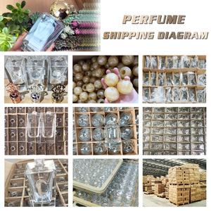 粉色女性漂亮磁性帽加压自动50毫升和100毫升香水瓶带盒 - Product Image 6