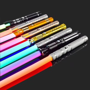 ของเล่นไฟกระพริบดาบเลเซอร์แอลอีดีฮาวีโลหะ58ซม. - Product Image 3