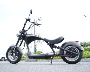 Scooters électriques Citycoco à 2 roues en acier, batterie au lithium 2000W, frein à disque avec siège pour hommes et femmes - Product Image 3