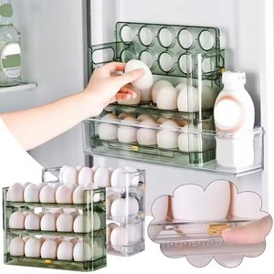 <b>Egg</b> <b>Storage</b> Box Side Door of Refrigerator <b>Storage</b> Organizer Kitchen Reversible Special <b>Egg</b> <b>Storage</b> Tray Kitchen Accessories - Product Image 1