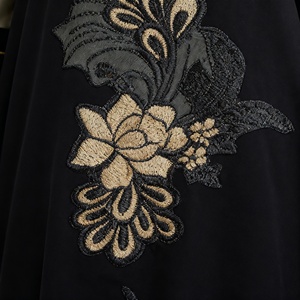 Abaya de luxe sur mesure de haute qualité, nouveau style, matériau de qualité supérieure, pour femmes musulmanes, robe élégante - Product Image 2