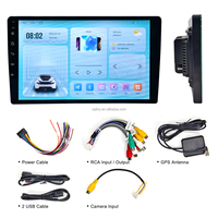 Estéreo para Auto Android de 9/10 Pulgadas y 2 Din con Pantalla Táctil, CarPlay Inalámbrico, Navegación GPS, Reproductor Multimedia Bluetooth, Unidad Principal Universal