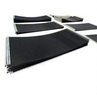 Maille de treillis métallique tissée en acier au manganèse 65Mn à haute résistance, maille vibrante pour carrière